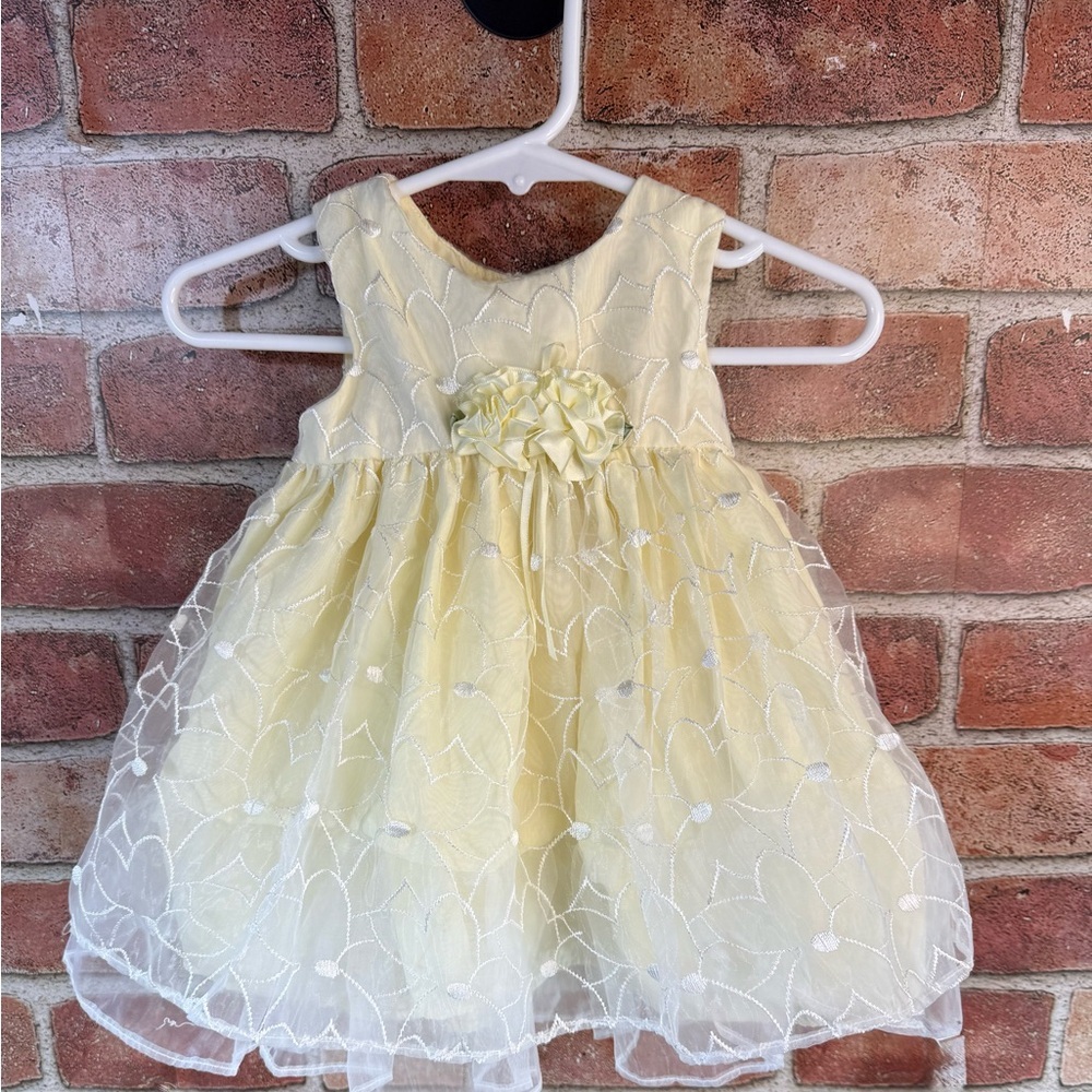 Marmaletta infants 3/6 month Charming Yellow Dress